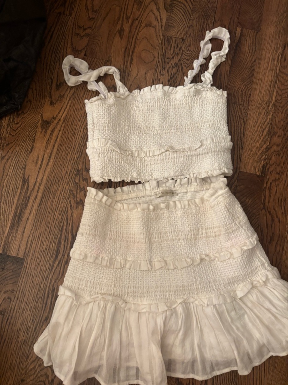 Top and Skirt Set